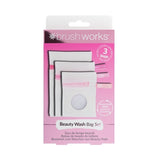Brushworks Beauty Wash Bag Set 3 Pack - British product