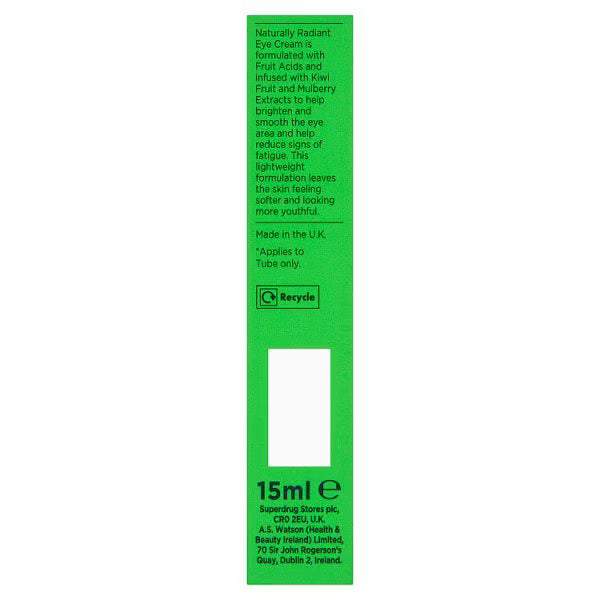 Brightening Eye Cream with Shea Butter 15ml, imported from the UK
