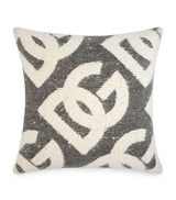 Dolce & Gabbana Casa Wool-Silk-Cashmere Logo Cushion 50cm x 50cm
