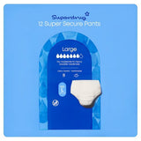 Superdrug Super Incontinence Pants Large 12 Pack