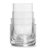 Aarke Set of 4 Nesting Glass Tumblers (290ml)