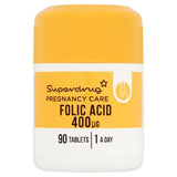 Superdrug Folic Acid - 90 Tablets GOODS Superdrug