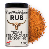 Cape Herb and Spice Texan Steakhouse seasoning rub 100g - British product
