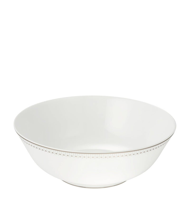 Christofle Porcelain Malmaison Impériale Salad Bowl (25cm)