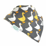 Ziggle Bandana Dribble Bib Farm Geese Adjustable Fit (British brand)