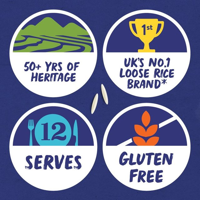 Tilda Everyday Basmati Rice 1kg GOODS M&S