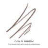 Morphe Micro Brow Pencil Cold Brew, imported from the UK