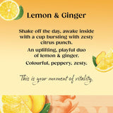 Twinings Lemon & Ginger Tea 80 per pack GOODS M&S