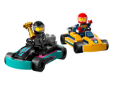 LEGO City Go-Karts and Race Drivers Building Set 99 Pieces