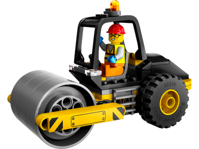 LEGO City Construction Steamroller Playset Age 5+ Building Set with Minifigure