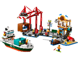 LEGO Seaside Harbor with Cargo Ship Building Set 1226 Pieces
