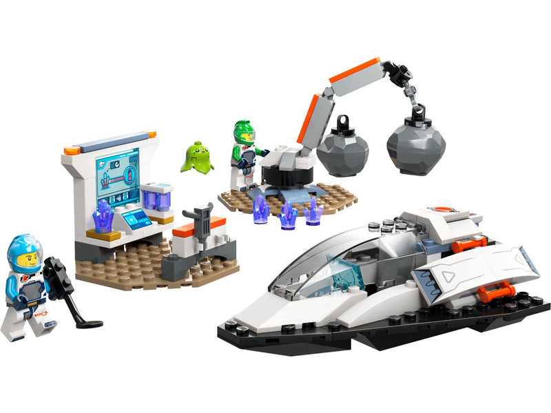 LEGO City Spaceship and Asteroid Discovery toy set 126 pieces (British brand)