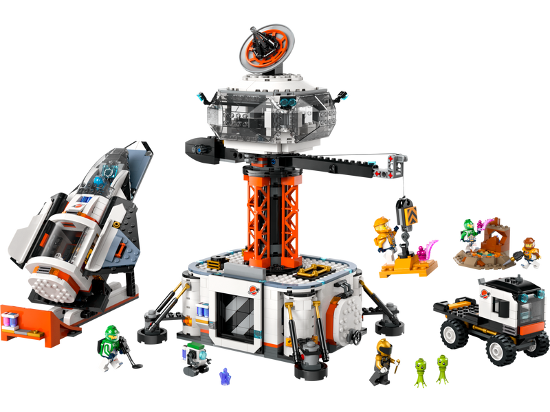 LEGO Space Base and Rocket Launchpad 1422 pieces (British brand)