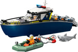 LEGO Police Boat Chase building set 264 pieces, imported from the UK