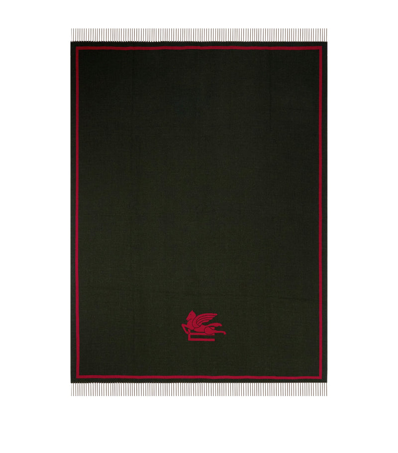 Etro Wool Fringed Boyd Throw (140cm x 180cm)