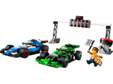 LEGO City F1 Grid with VCARB Sauber Race Cars 313pc Building Set