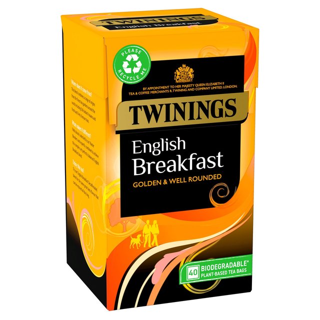 Twinings English Breakfast Tea 40 per pack GOODS M&S
