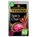 Twinings Spicy Chai Tea 40 per pack GOODS M&S