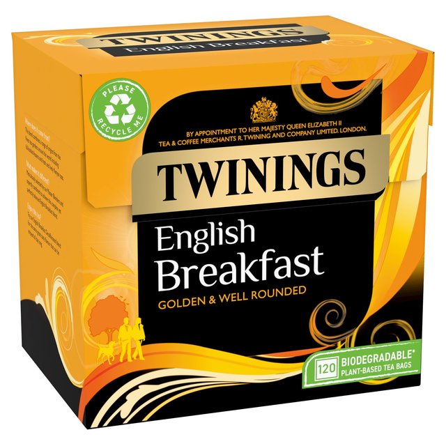 Twinings English Breakfast Tea 120 per pack GOODS M&S