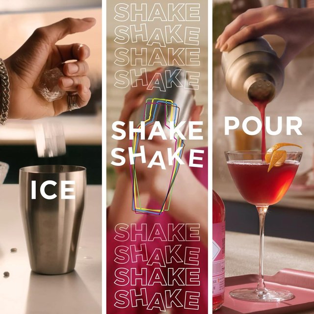 Tails Cocktails Raspberry Cosmopolitan Premixed Vodka Cocktail 500ml GOODS M&S