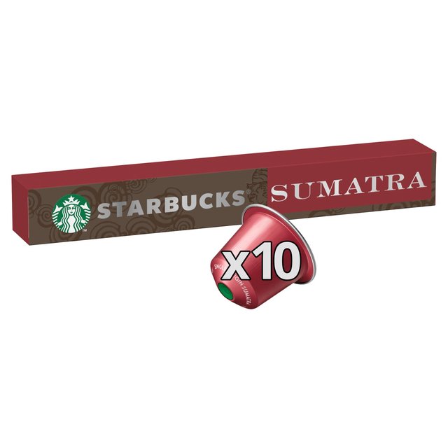 Starbucks Single Origin Sumatra Espresso Coffee Pods 10 per pack GOODS M&S