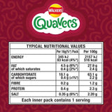 Walkers Quavers BBQ Sauce Multipack Snacks Crisps 6 per pack GOODS M&S