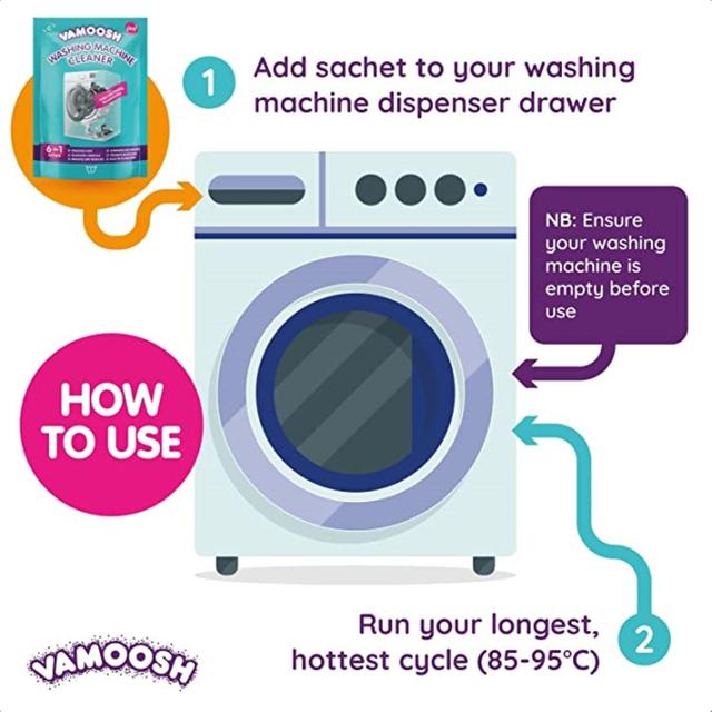 Vamoosh Washing Machine Cleaner 175g GOODS M&S