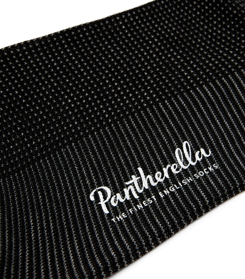 Pantherella pin dot socks, imported from the UK