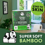 The Cheeky Panda Luxury Quilted Sustainable Bamboo Toilet Tissue 9 per pack GOODS M&S