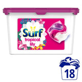 Surf Tropical Lily 3 in 1 Washing Liquid Capsules 18 Washes 18 per pack GOODS M&S