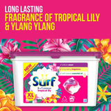 Surf Tropical Lily 3 in 1 Washing Liquid Capsules 45 Wash 45 per pack GOODS M&S
