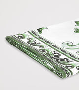 Cotton Sateen Majolica Print King Duvet Cover 260cm x 220cm