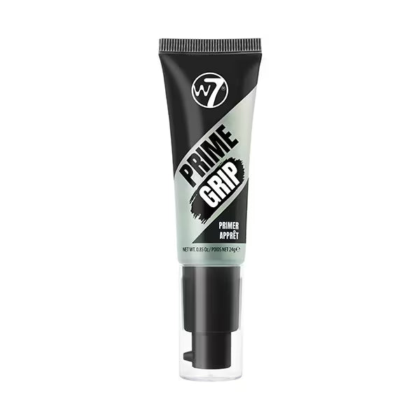W7 Prime Grip face primer 24g tube packaging (British brand)