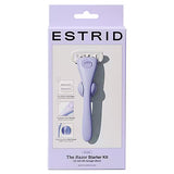 Estrid Body Razor Starter Kit Space Steel Handle