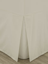 Catherine Lansfield Cream Easy Care Percale Base Valance Bedsheet