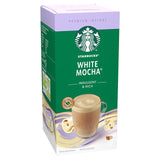 Starbucks Frothy Mixes - White Mocha 5 sachets 5 per pack GOODS M&S
