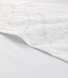 Yves Delorme Festons Super King Flat Sheet 270cm x 295cm (British brand)