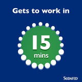 Sudafed Mucus Relief Triple Action Cold & Flu Tablets GOODS Superdrug