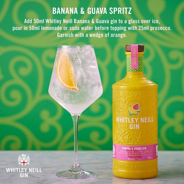 Whitley Neill Banana & Guava Gin 70cl GOODS M&S