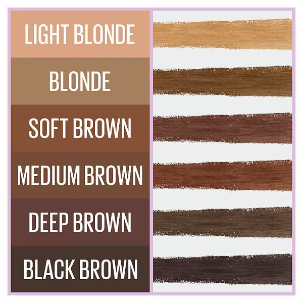 Maybelline eyebrow duo pencil powder Medium Brown, imported from the UK
