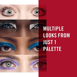 Rimmel Magnif'eyes Eyeshadow Palette Nude Edition, imported from the UK