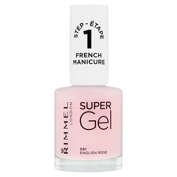 Rimmel London Super Gel nail polish English Rose, imported from the UK