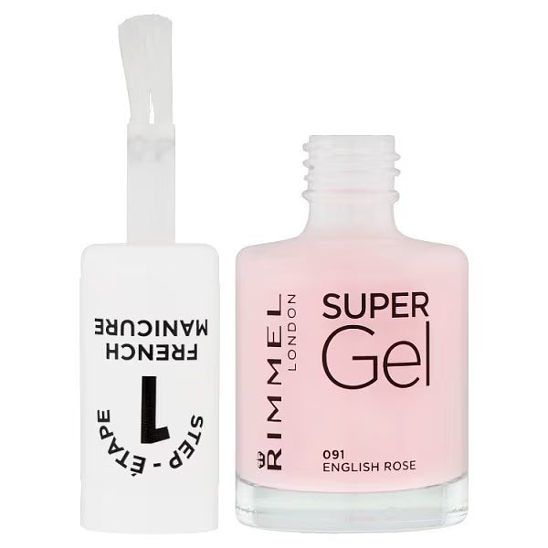 Rimmel London Super Gel nail polish English Rose, imported from the UK