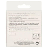 Studio London 3 Mini Tweezers GOODS Superdrug