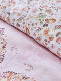 Catherine Lansfield Pink Enchanted Butterfly Reversible Duvet Cover Set