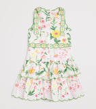 Marlo Cotton Embroidered Kaylee Dress 2-16 years, imported from the UK