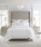 Sferra Giza 45 Super King flat sheet 300cm x 270cm (British brand)