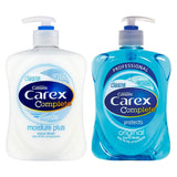 Carex Antibacterial Liquid Hand Wash 2 Varieties 6 x 500ml