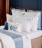 Yves Delorme Couture Pima Cotton Abysses King Oxford Pillowcase Pair (50cm x 90cm)