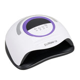 Livingandhome portable UV nail lamp white 300W, UK version